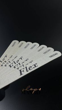 ОДНОРАЗОВІ ПИЛОЧКИ ДЛЯ НІГТІВ FLEX 180/240, 50штук в упаковці Flex