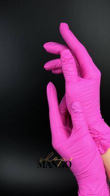 Рукавички нітрилові (маджента) 3,5г Medicom, 100 шт