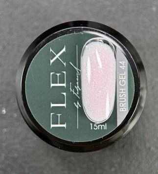 Жидкий гель Flex Brush Gel 44 (с очень красивыми блестками)-15ml